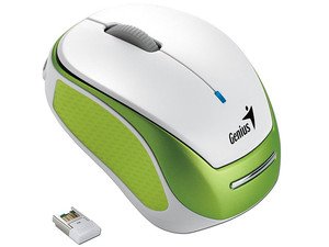 MOUSE USB WIRELESS MICRO TRAVELER 9000R VERDE BAT RECARGABLE GENIUS 
31030132102 / 31030020402